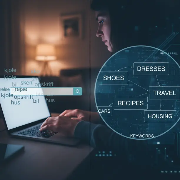 Search Terms (Kundens søgning vs. Keyword)